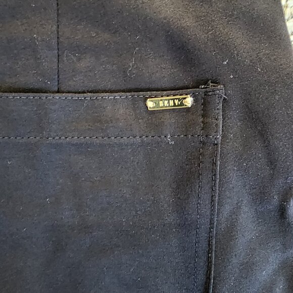 NWT DKNY Women's Dressy Black Pants Size 8 - Picture 3 of 9